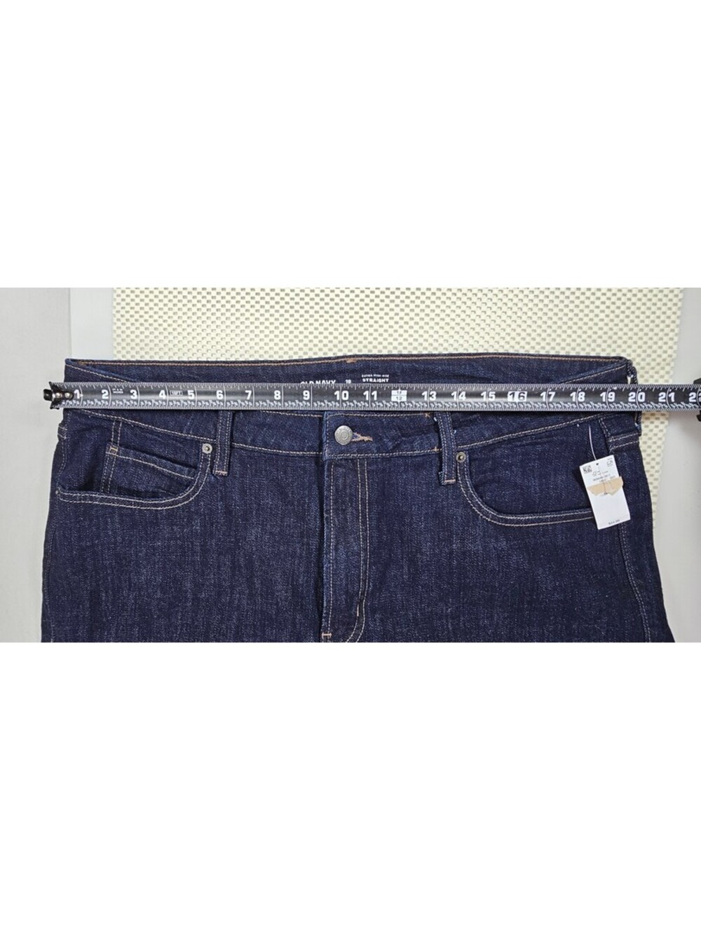 Old Navy Women’s Size 18 Extra High Rise Straight Jeans Secret Smooth Pocket NWT - Picture 7 of 9